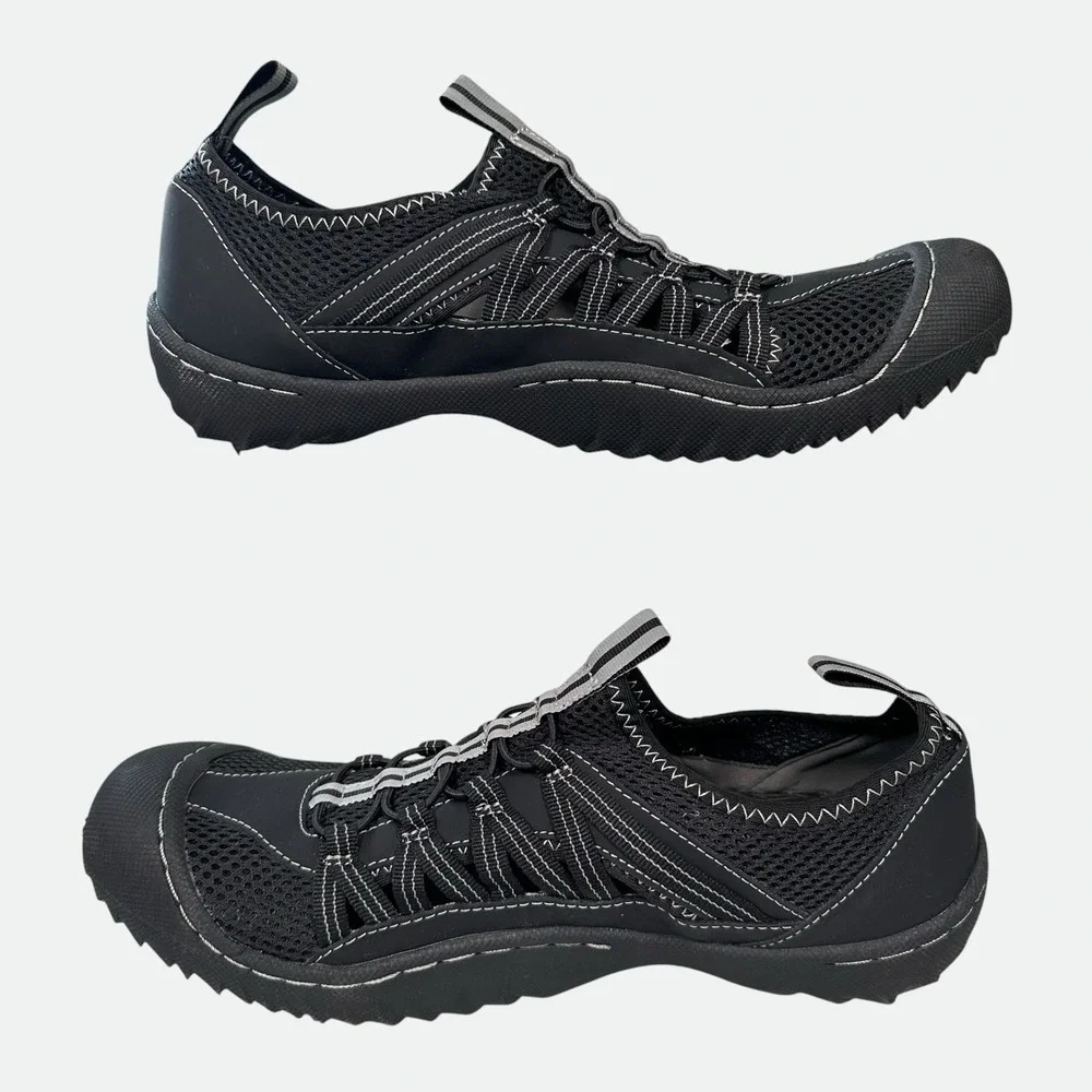JBU By Jambu Topsail Water Shoes Mens Size 8 Black Mesh Slip On Outdoor